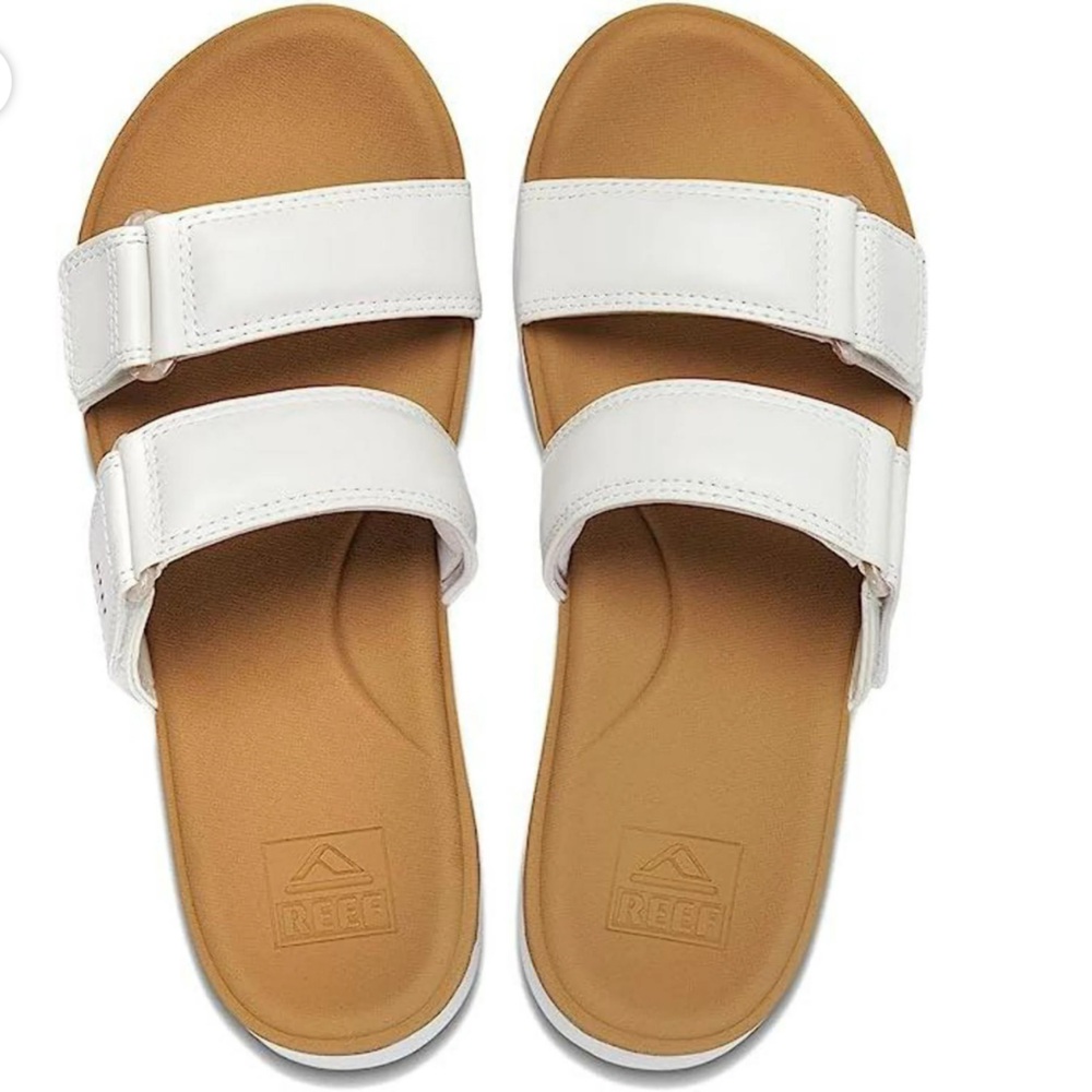 Reef Women's Cushion Cloud ROA Sport Sandal, White/Tan